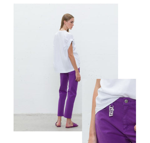 T-shirt ricamo jijil