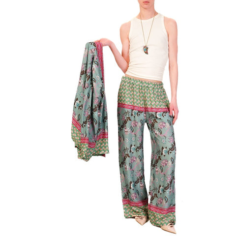 Pantalone fantasia orientale
