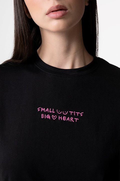 Small tits big heart