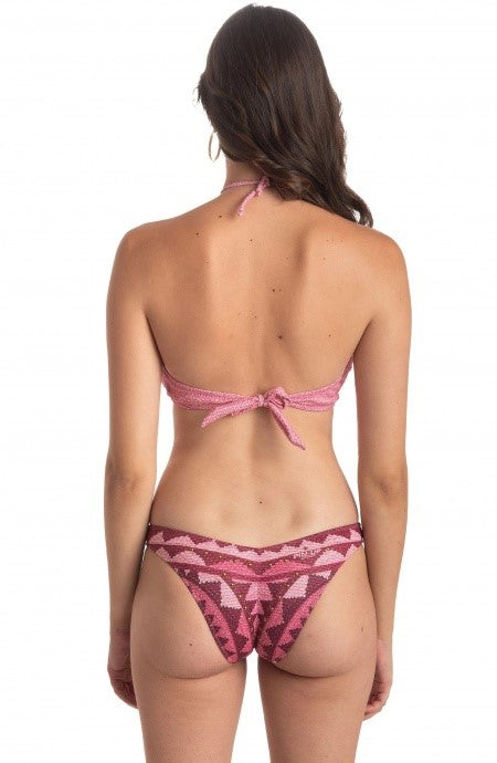 Bikini fascia borchie intreccio africano