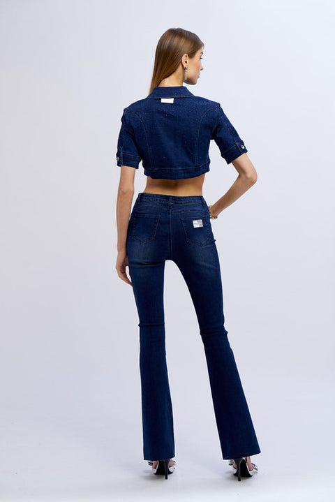 Jeans zampa stardust
