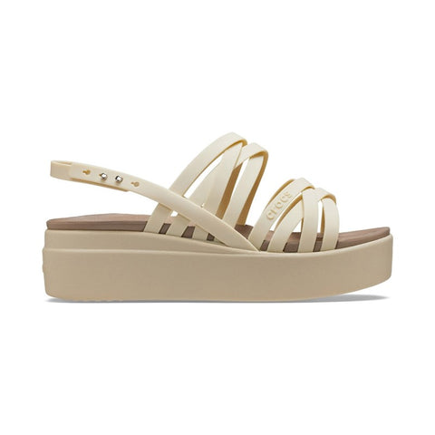 Brooklyn strappy low wedge w