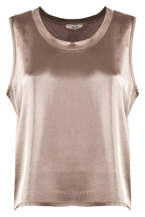 Canotta raso elasticizzato sc madonna - tank top