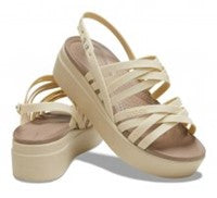 Brooklyn strappy low wedge w