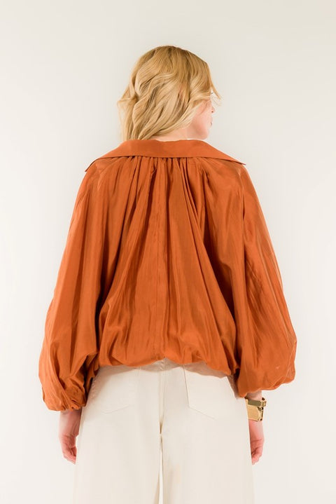 Camicia ampia palloncino