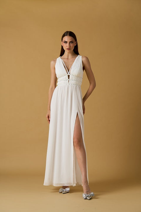 Abito diamanti luxury voile
