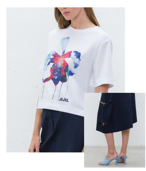 T-shirt flower