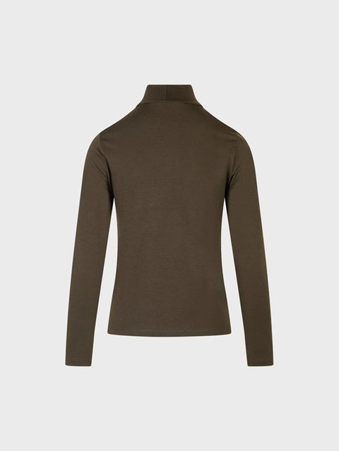 Maglia con incrocio nello scollo