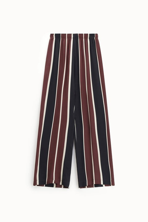 Pantalone morbido a righe