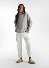 Pantalone velluto coste larghe
