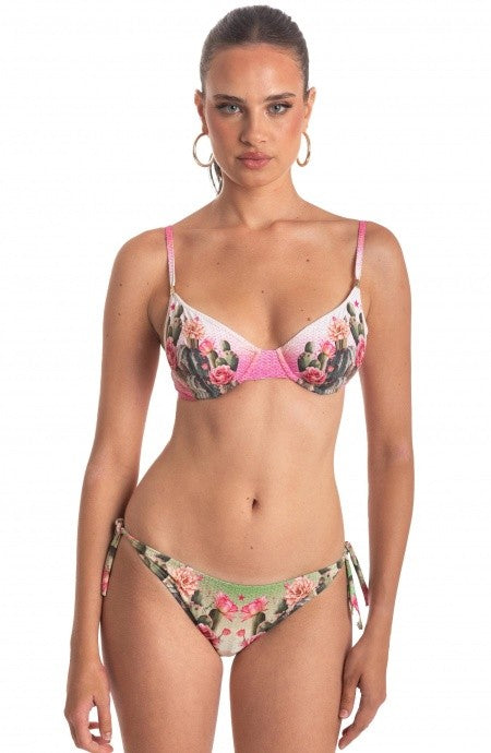 Bikini balconcino fiori