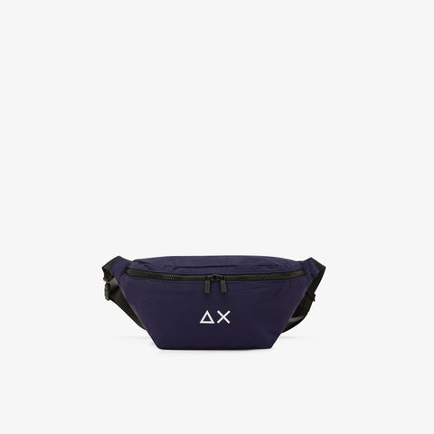 Marsupio in nylon blu navy