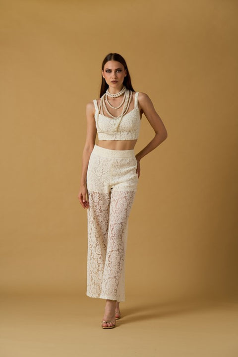 Pantalone palazzo pizzo