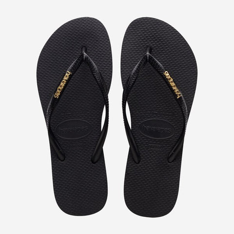 Slim logo metallic