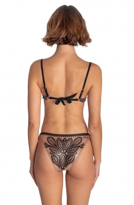 Bikini balconcino lamÈ con ferretto