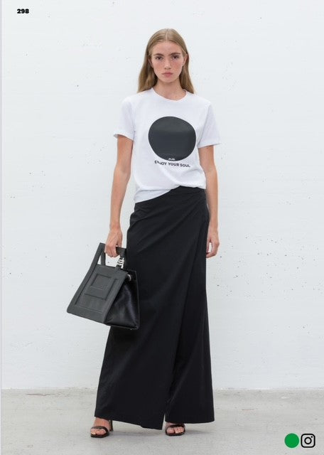 T-shirt cerchio enjoy your soul