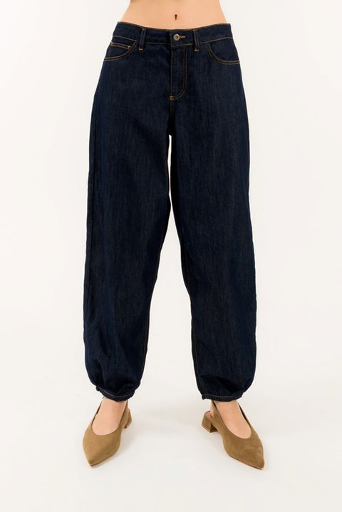 Jeans baloon cropped